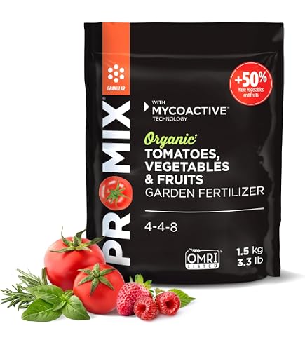 Amazon.com: PRO-MIX? Organic Tomatoes, Vegetables and Fruits 4-4-8